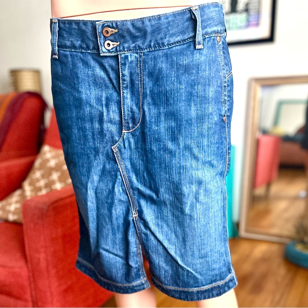 Adriano Goldschmied “the Demure” vintage denim skirt